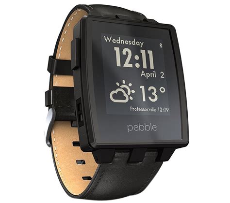 pebble steel smartwatch black matte gift box|Pebble Steel review .